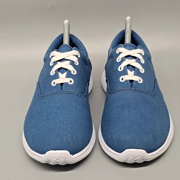 Propet FLICKER Blue Canvas Wide Sneakers Shoes Women’s Size 7 X(2E) - Picture 3 of 12
